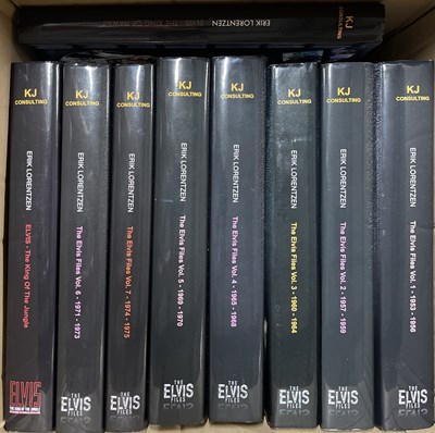Lot 276 - ELVIS PRESLEY - COLLECTABLE BOOKS BY ERIK LORENTZEN.