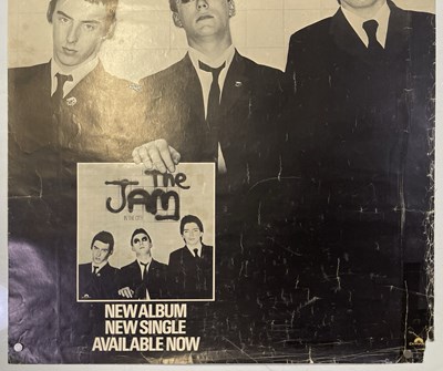 Lot 429 - THE JAM - ORIGINAL IN THE CITY PROMOTIONAL POSTER.