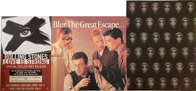 Lot 24 - BLUR / ROLLING STONES / PET SHOP BOYS SHOP DISPLAYS