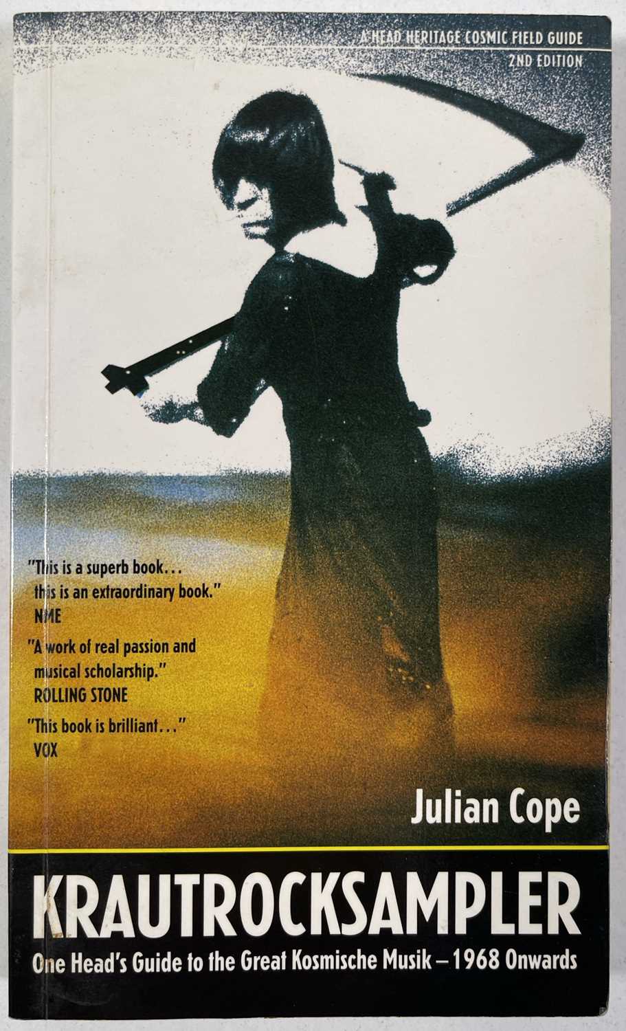 Lot 32 - JULIAN COPE - KRAUTROCKSAMPLER - COLLECTABLE BOOK.