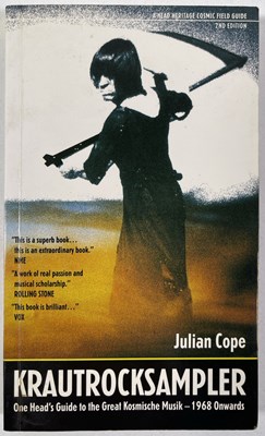 Lot 32 - JULIAN COPE - KRAUTROCKSAMPLER - COLLECTABLE BOOK.