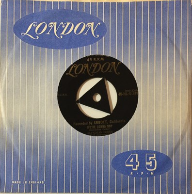 Lot 128 - ALVADEAN COKER - WE'RE GONNA BOP 7'' (ORIGINAL UK LONDON RELEASE - 45-HL-U 8191)