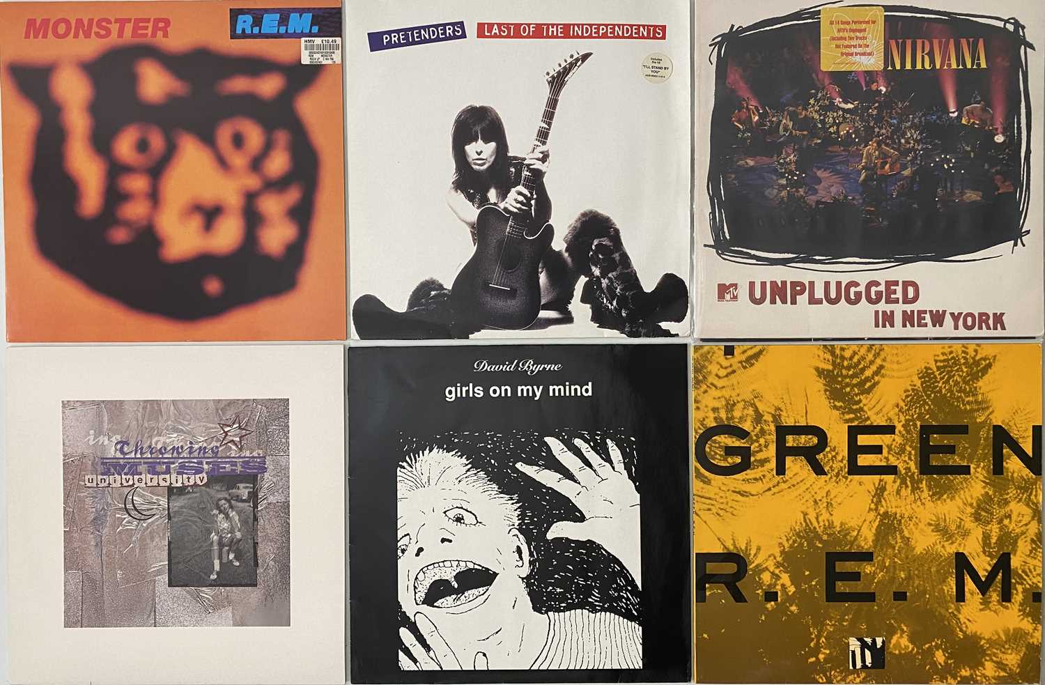 Lot 8 - INDIE/ ALT/ GRUNGE - LP/ 12" PACK (US ARTISTS)