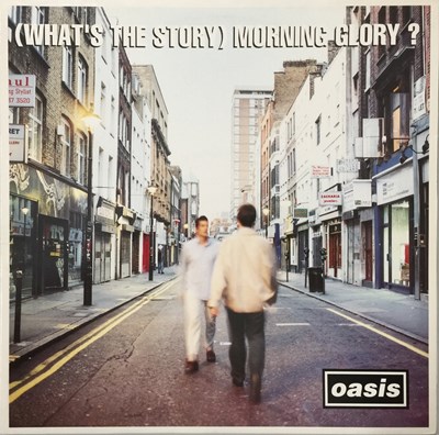 Lot 20 - OASIS - (WHAT'S THE STORY) MORNING GLORY LP (UK ORIGINAL - MPO PRESSING - CRE LP 189)