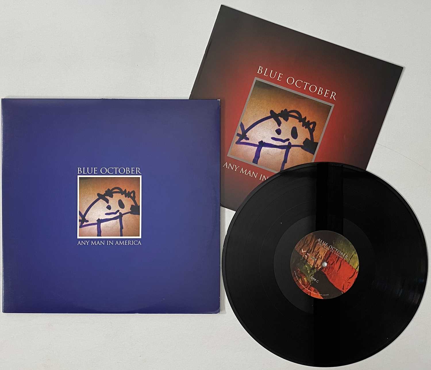 Lot 25 - BLUE OCTOBER - ANY MAN IN AMERICA LP (UP/DOWN 1101-LP)