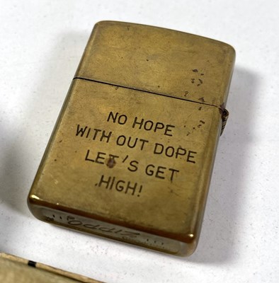 Lot 62 - MARTIN'S VIETNAM ZIPPO LIGHTERS.