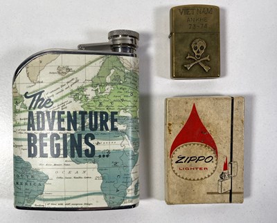 Lot 62 - MARTIN'S VIETNAM ZIPPO LIGHTERS.