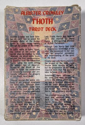 Lot 65 - TAROT / COLLECTABLE CARDS INC ALIESTER CROWLEY DECKS.