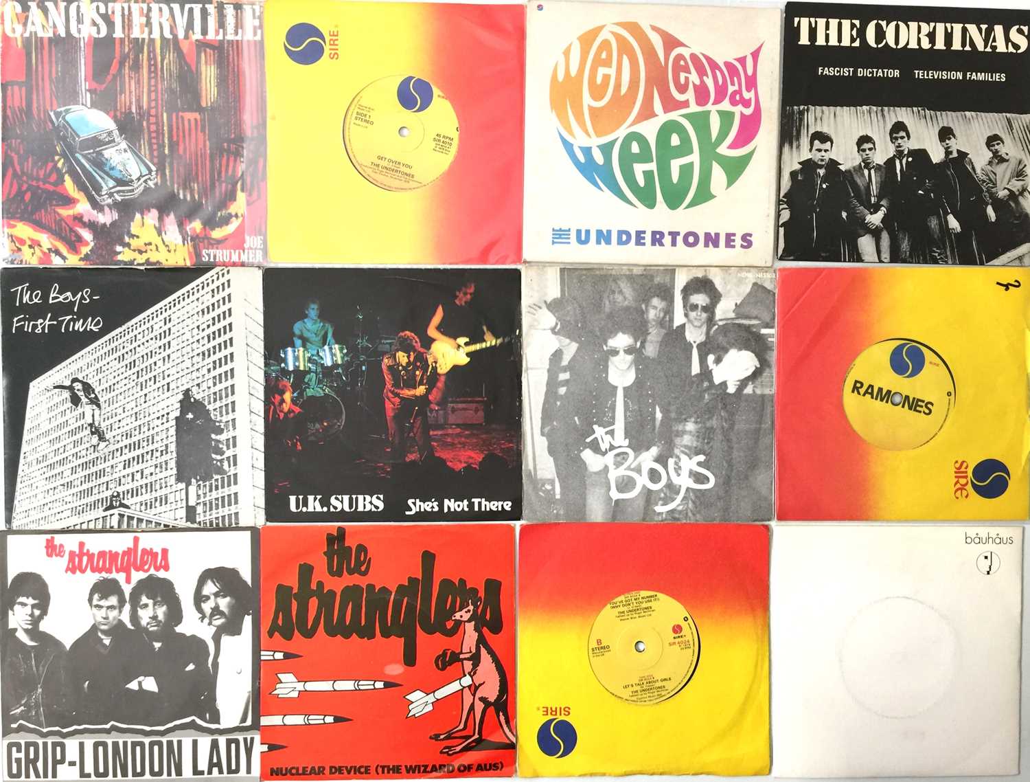 Lot 38 - PUNK/ ALT/ WAVE - 7" COLLECTION