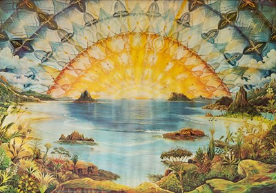 Lot 6 - WEST COAST PSYCHEDELIA - JOSEPH PARKER - SUNRISE IN BLUE (1973).