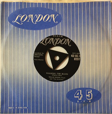 Lot 129 - WILLIE DIXON - WALKING THE BLUES 7'' (ORIGINAL UK LONDON RELEASE - 45-HL-U 8297)