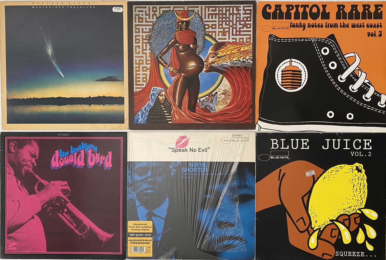 Lot 109 - JAZZ/ FUNK/ AVANT/ FUSION - LP PACK