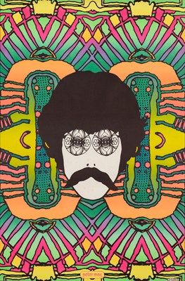 Lot 18 - PETER MAX - SELF PORTRAIT POSTER - 1968.