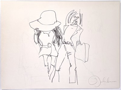 Lot 341 - THE BEATLES - JOHN LENNON -  ORIGINAL BAG ONE MINI PORTFOLIO.