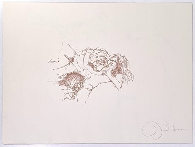 Lot 341 - THE BEATLES - JOHN LENNON -  ORIGINAL BAG ONE MINI PORTFOLIO.