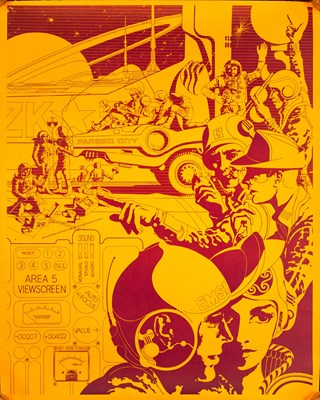 Lot 43 - MIKE HINGE - 1971 - THREE POSTER SCI FI SET.