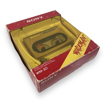 Lot 19A - WALKMAN WM-20 GOLD EDITION SONY WALKMAN.
