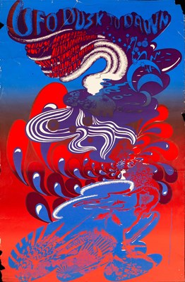 Lot 84 - BRITISH PSYCH - OA110 - UFO DUSK TO DAWN POSTER.