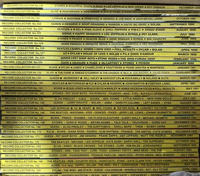 Lot 39 - RECORD COLLECTOR MAGAZINES, BOOKS AND MUSIC MEMORABILIA