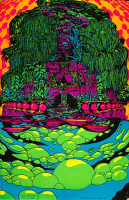Lot 95 - THIRD EYE PUBLISHED ORIGINAL BLACKLIGHT POSTERS.