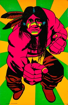 Lot 95 - THIRD EYE PUBLISHED ORIGINAL BLACKLIGHT POSTERS.