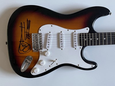 Lot 406 - ROLLING STONES KEITH RICHARDS SIGNED GUITAR....