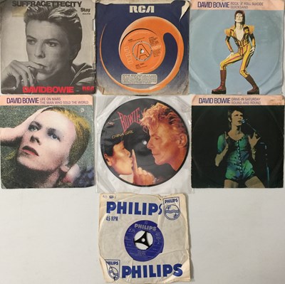Lot 31 - DAVID BOWIE - LPs/7" PACK (INC RARITIES/ DEMOS)