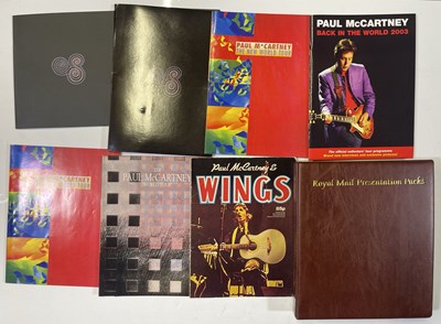 Lot 280 - WINGS/PAUL MCCARTNEY PROGRAMMES & TICKETS.