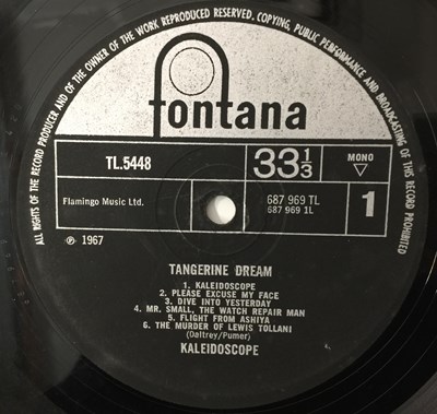 Lot 144 - KALEIDOSCOPE - TANGERINE DREAM LP (UK MONO ORIGINAL - NO SLEEVE - TL.5448)