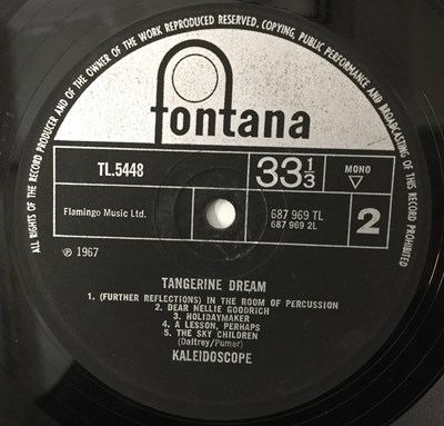 Lot 144 - KALEIDOSCOPE - TANGERINE DREAM LP (UK MONO ORIGINAL - NO SLEEVE - TL.5448)