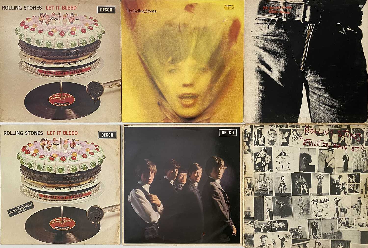 Lot 157 - THE ROLLING STONES/ THE WHO - LP PACK