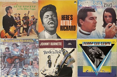 Lot 158 - ROCK N ROLL/ ROCKABILLY/ COUNTRY ROCK - LP PACK