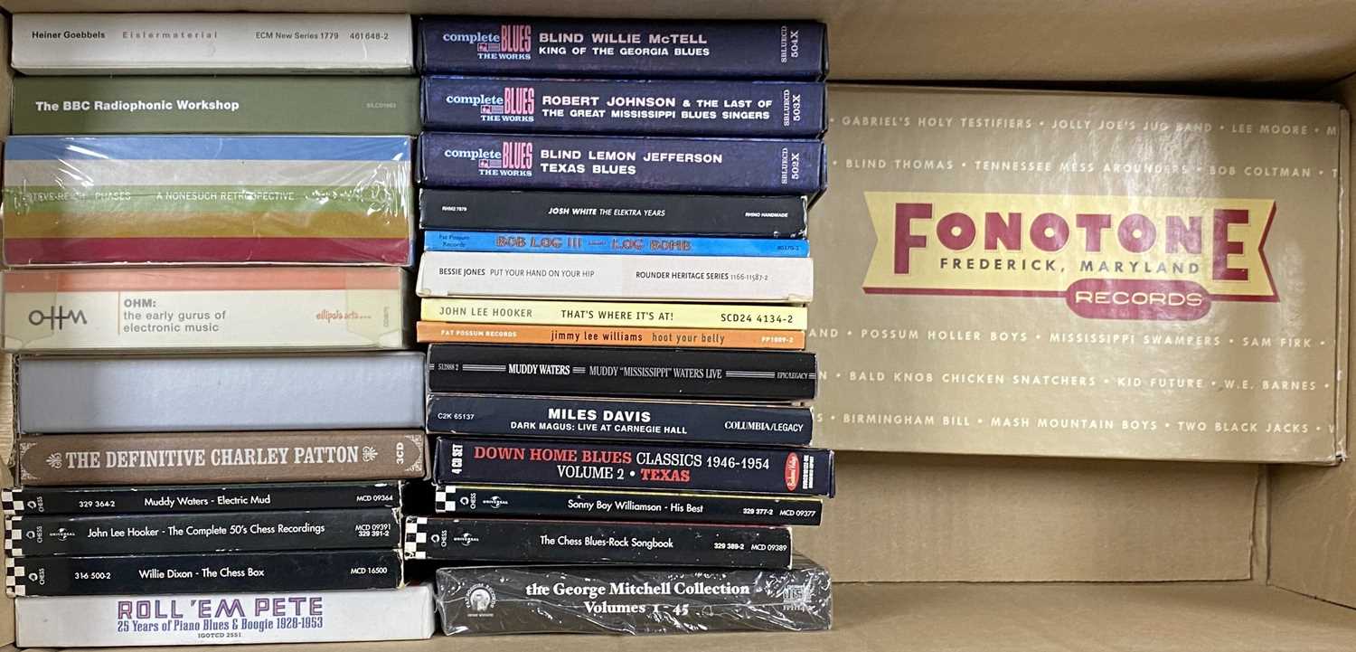 Lot 175 - BLUES / JAZZ / CLASSICAL / ELECTRONIC - CD / CD BOX SET COLLECTION