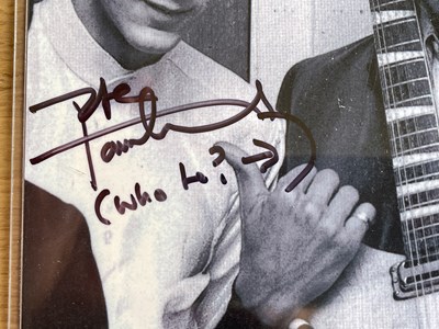 Lot 248 - THE WHO ROGER DALTREY SIGNED BOOK AND PETE...