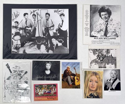 Lot 320 - THE BEATLES RELATED SIGNED ITEMS.