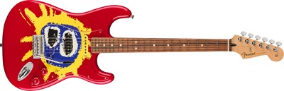 Lot 1 - PRIMAL SCREAM - 30TH ANNIVERSARY SCREAMADELICA STRATOCASTER.