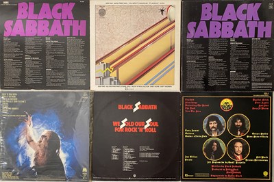 Lot 23 - BLACK SABBATH AND RELATED - LP PACK