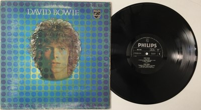 Lot 35 - DAVID BOWIE - S/T LP (UK ORIGINAL - UNASSIGNED CREDITS - MERCURY SBL.7912)