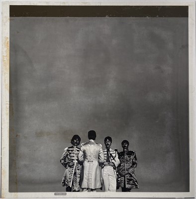 Lot 344 - THE BEATLES - ORIGINAL SGT. PEPPER'S ALBUM COVER NEGATIVES INC 'FACING BACKWARD' GROUP SHOTS.