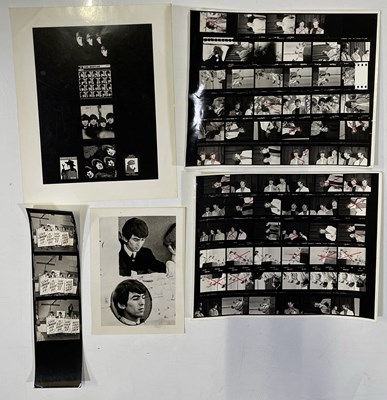 Lot 292 - THE BEATLES - ORIGINAL CONTACT SHEETS.