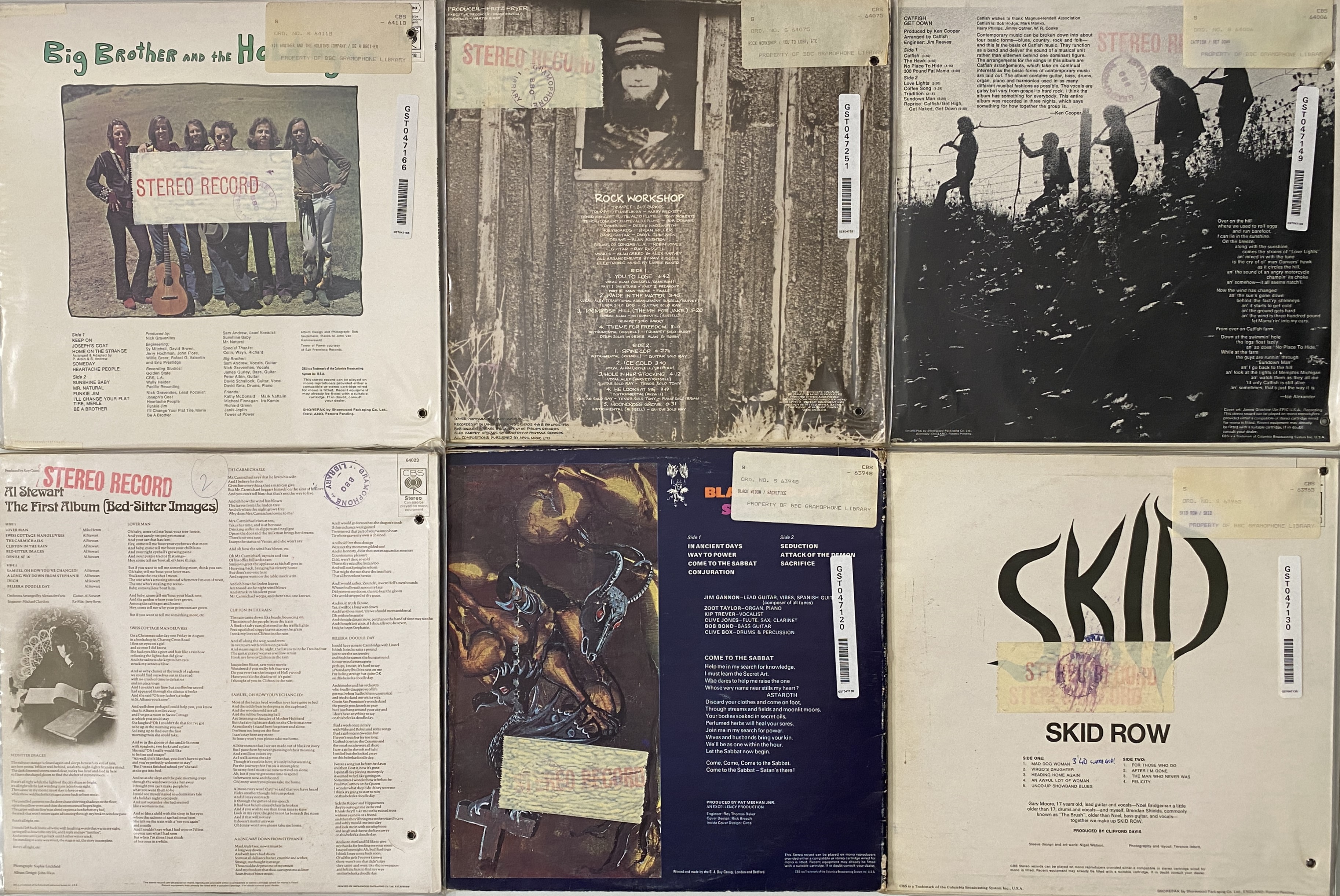 Lot 74 - CBS RECORDS - LP RARITIES PACK