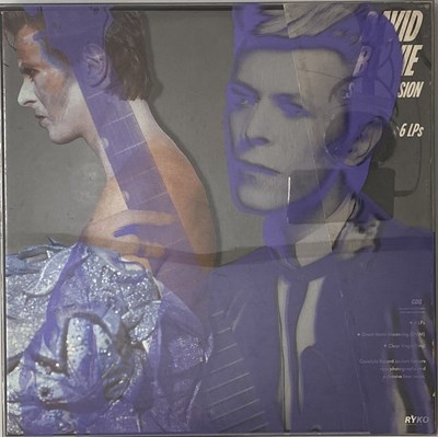 Lot 37 - DAVID BOWIE - SOUND + VISION (6 LP CLEAR VINYL SET - RYKO ANALOGUE - RALP 0120/21/22-2)