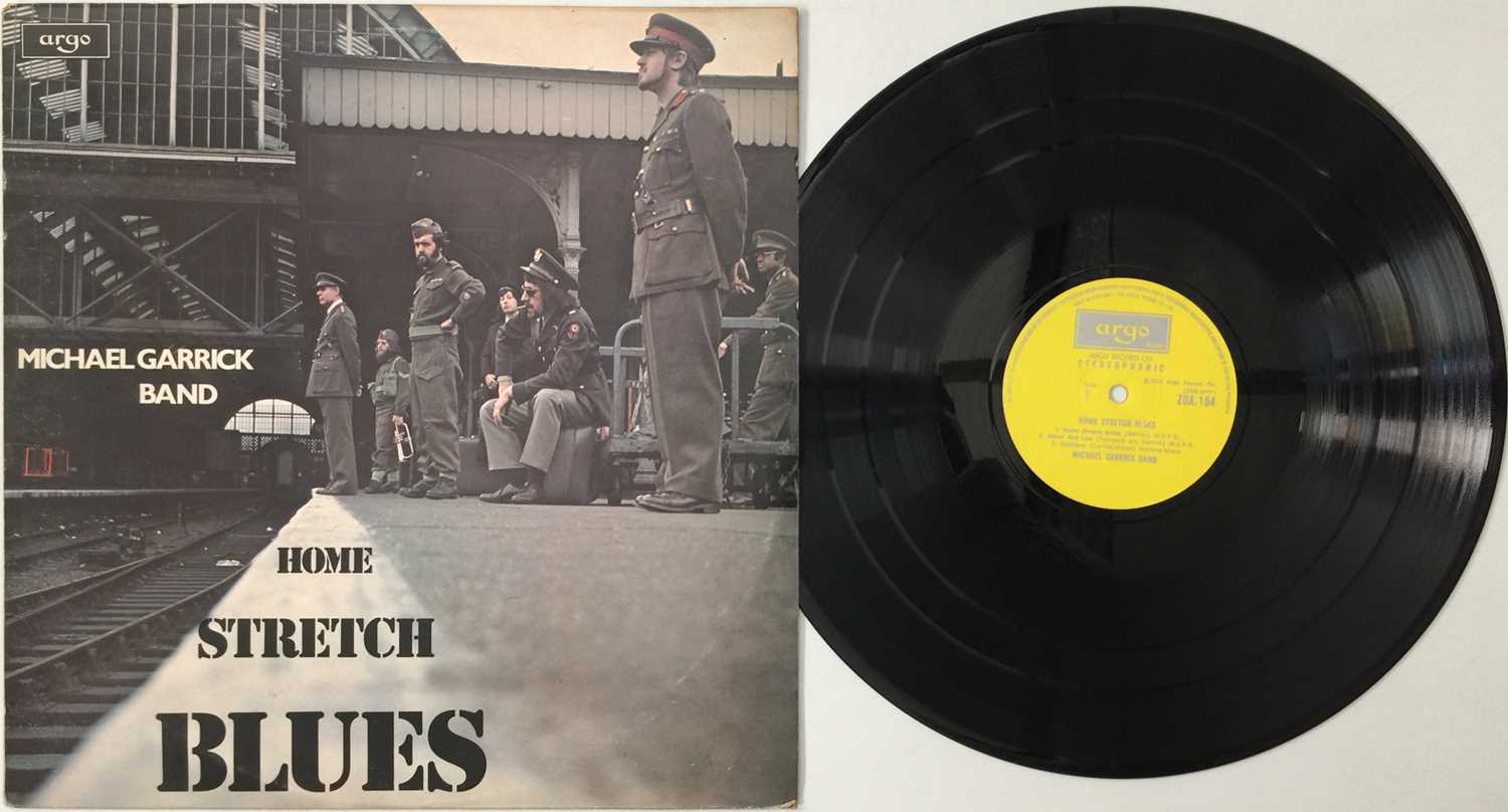 Lot 2 - MICHAEL GARRICK BAND - HOME STRETCH BLUES LP (ORIGINAL UK PRESSING - ARGO ZDA 154)