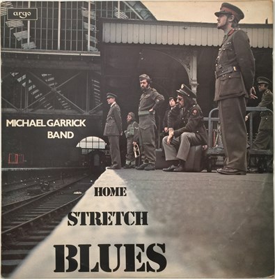 Lot 2 - MICHAEL GARRICK BAND - HOME STRETCH BLUES LP (ORIGINAL UK PRESSING - ARGO ZDA 154)
