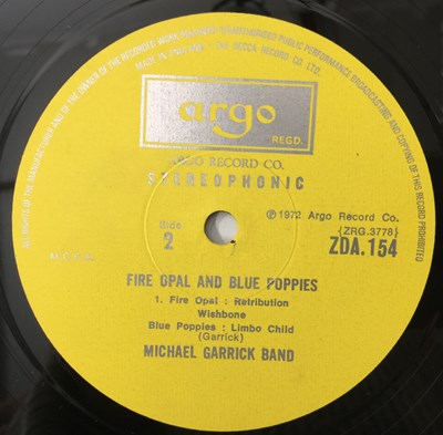 Lot 2 - MICHAEL GARRICK BAND - HOME STRETCH BLUES LP (ORIGINAL UK PRESSING - ARGO ZDA 154)