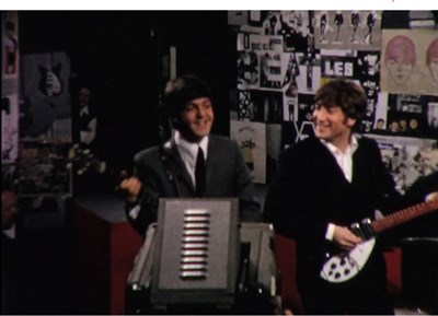 Lot 365 - UNSEEN FILM OF THE BEATLES - READY STEADY GO - MARCH AND NOVEMBER 1964 / 'AROUND THE BEATLES' - EXCEPTIONAL QUALITY - SOLD WITH FULL COPYRIGHT.
