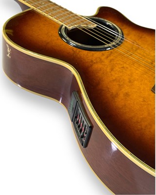 Lot 36 - SAEHAN SSC75 SEMI-ACOUSTIC GUITAR.