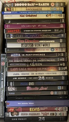 Lot 25 - CD SINGLES AND MUSIC DVDS