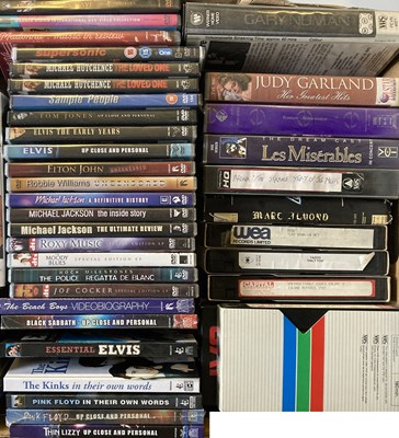Lot 25 - CD SINGLES AND MUSIC DVDS