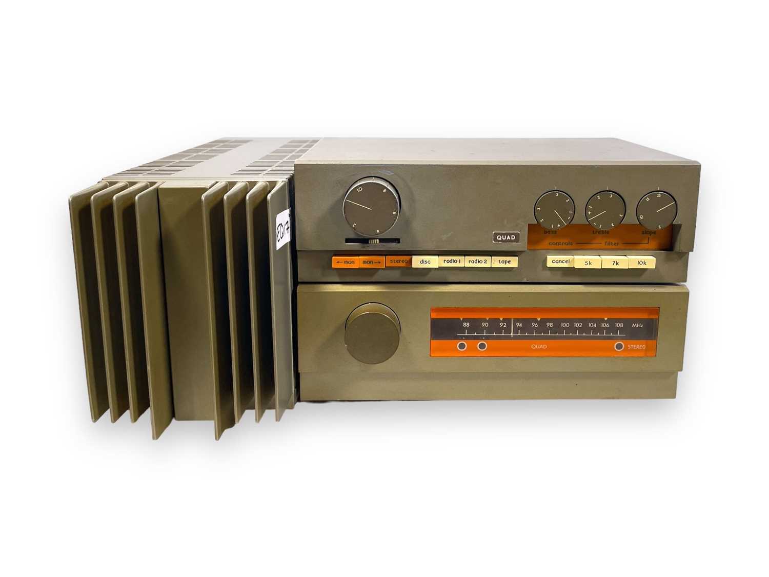 Lot 17 - QUAD HIFI EQUIPMENT.